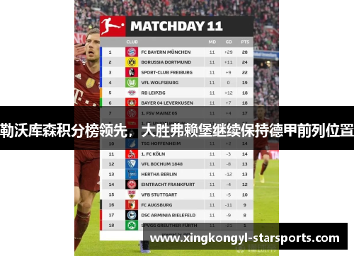 勒沃库森积分榜领先，大胜弗赖堡继续保持德甲前列位置